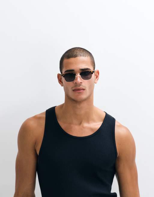 ARKET – Geripptes Tanktop in Marineblau , 4 von 5