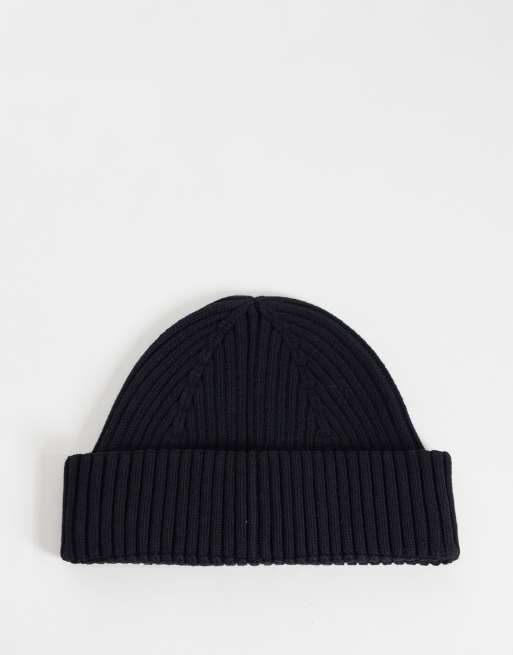 ARKET gorro de algodón puro en negro, 3 de 3