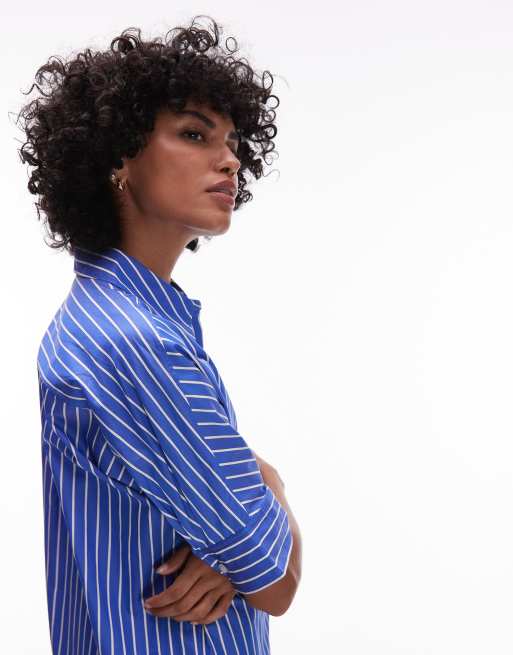 blue and white striped midi shirt dress Lace V-Neck Sleeveless Mini Bridesmaid Dresses A-line Chiffon Homecoming Dress