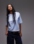 [Arket] ARKET heavyweight boxy t-shirt in light blue M Light blue