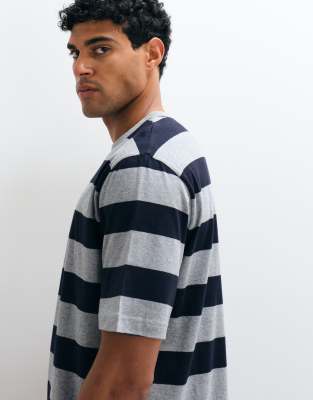 Arket Heavyweight Jersey T-shirt In Multi