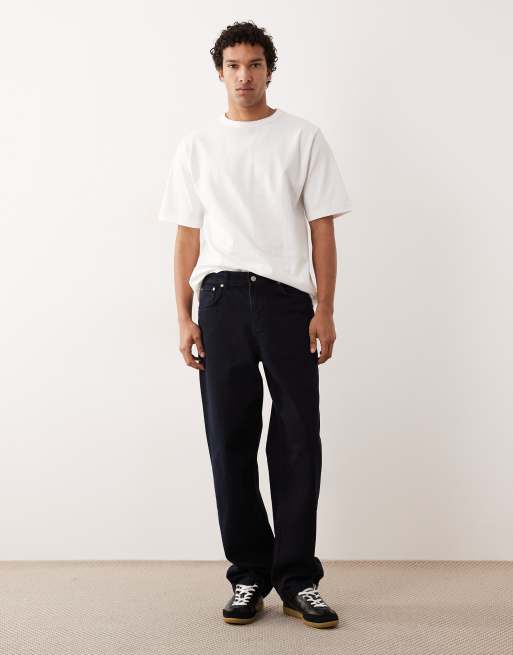 ARKET - Hvid oversized T-shirt i kraftig jersey, 3 af 5