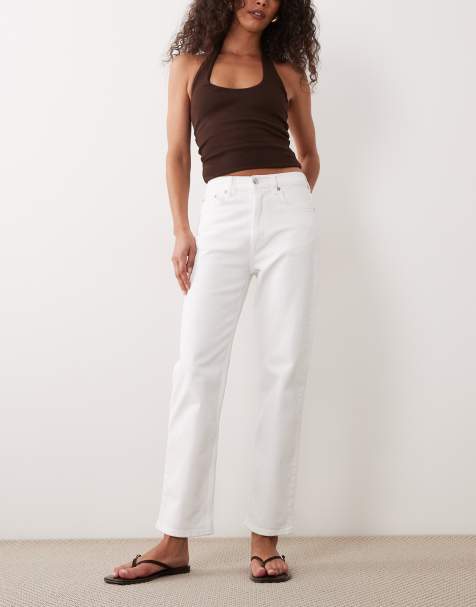 ARKET - Jade - Hvide smalle jeans med stretch - view 1