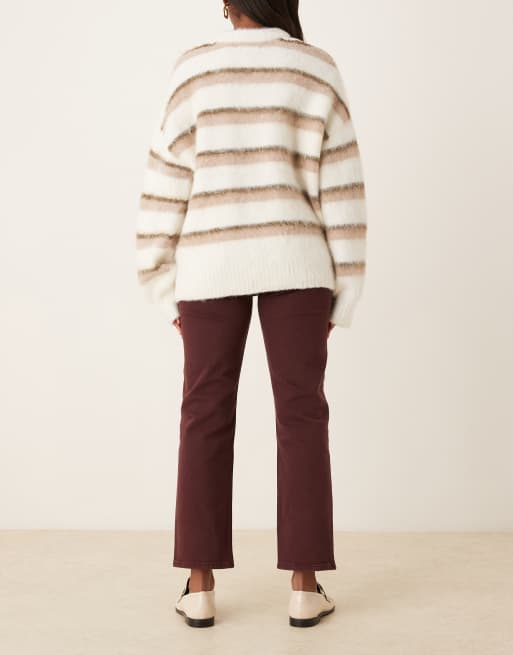 ARKET - Jade - Jeans slim elasticizzati color bordeaux, 2 di 5