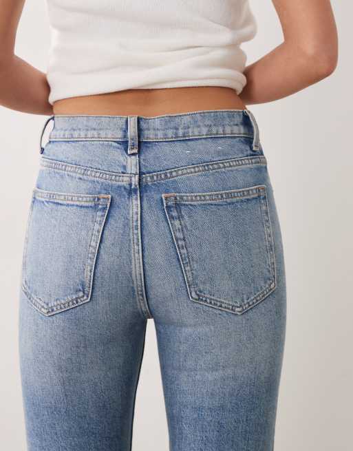 ARKET – Jade – Stretch-Jeans in verwaschenem Hellblau mit schmalem Bein, 5 von 5
