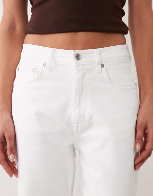 ARKET Jade stretch slim jeans in white, 5 of 5