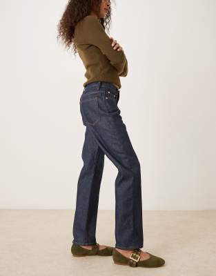 Arket Jade Stretch Slim Leg Jeans In Blue