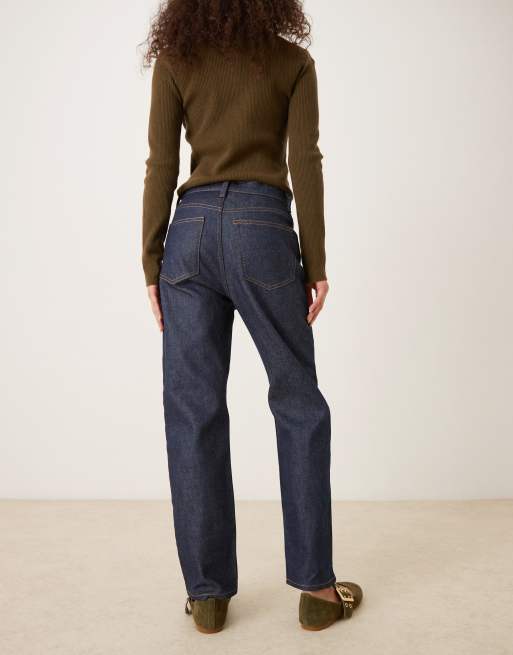 ARKET Jade stretch slim leg jeans in  rinse wash indigo, 3 of 5