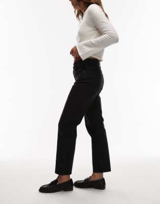 Arket Jade Stretch Slim Leg Jeans In Black