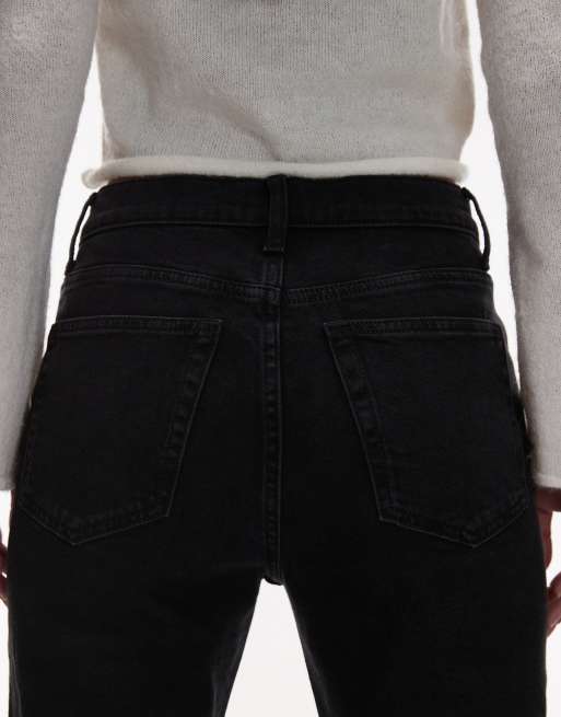 ARKET Jade stretch slim leg jeans in washed black, 5 of 5