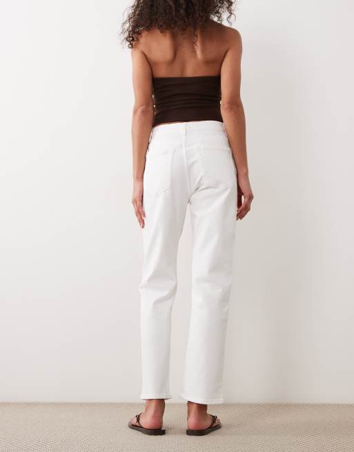 ARKET Jade stretchy slim jeans in white, 2 of 5