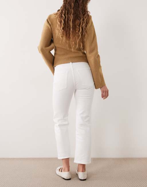 ARKET jean kick flare en denim blanc, 3 de 5