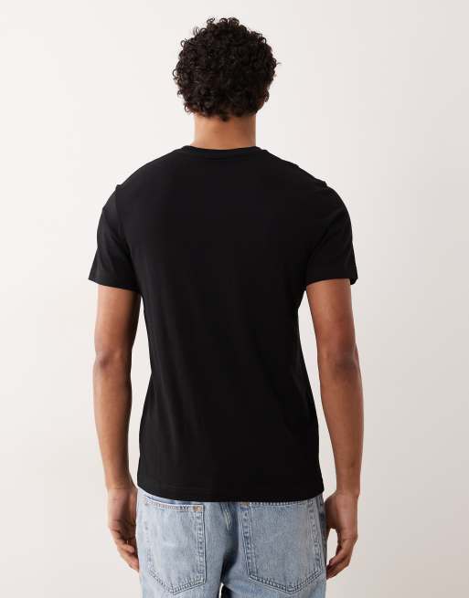 ARKET jersey t-shirt in black, 5 of 5