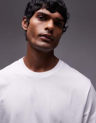 Arket Jersey T-shirt In White