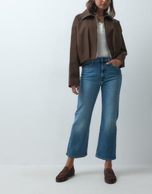 Arket Kick Flare Jeans In Blue