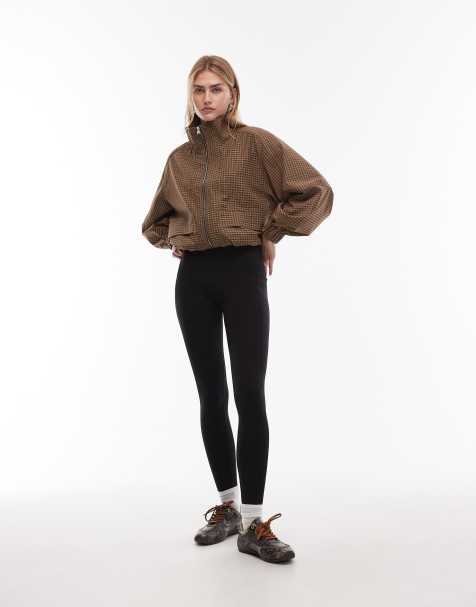 ARKET - Leggings da palestra senza cuciture neri con tasche laterali - view 1