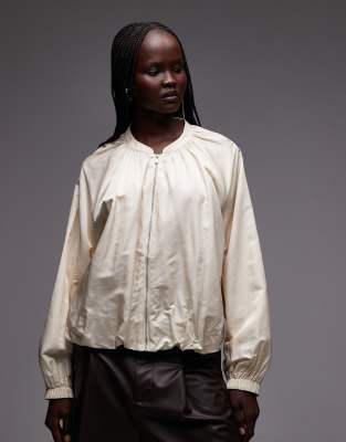 ARKET - Leichte Bomberjacke in Beige-Neutral