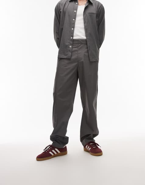 ARKET lightweight pull-on pants in mole grey - view 1