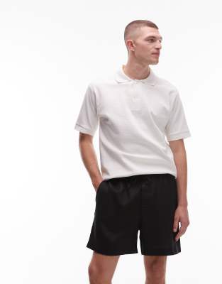 ARKET LINEN DRAWSTRING SHORTS 
