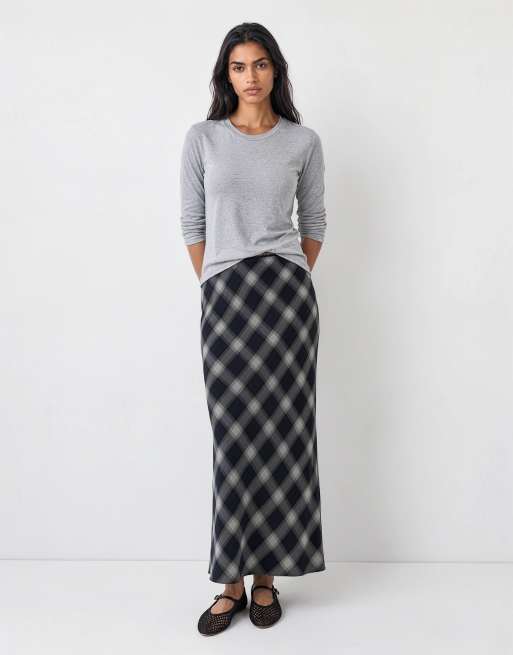 ARKET long sleeve t-shirt in grey melange, 6 of 7
