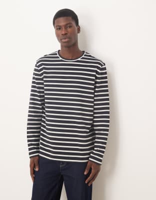 Arket Long Sleeve T-shirt In Black