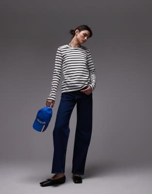 Shop Arket Long Sleeve T-shirt In Multi