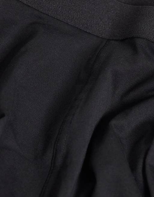 ARKET lot de 3 boxers trunk premium riches en coton noir, 4 de 4