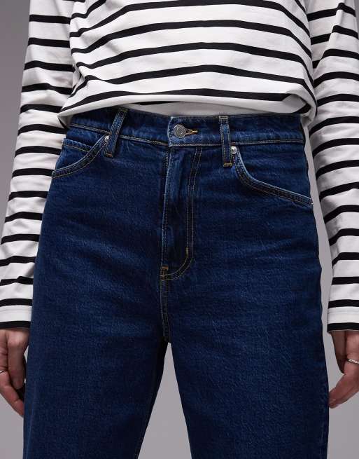 ARKET - Lupine - Jean ample à taille haute - Bleu moyen délavé, 5 de 5