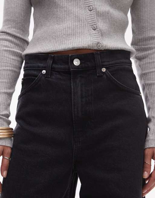 ARKET – Lupine – Svarttvättade jeans med hög midja och vida ben, 5 av 5