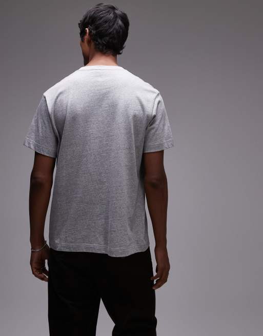 ARKET - Lysegrå T-shirt i kraftig jersey, 2 af 4