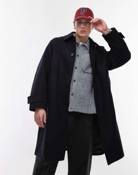 ARKET - Manteau en laine mélangée - Bleu - view 1