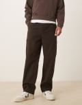 [Arket] ARKET minimal cargo pants in brown M BROWN