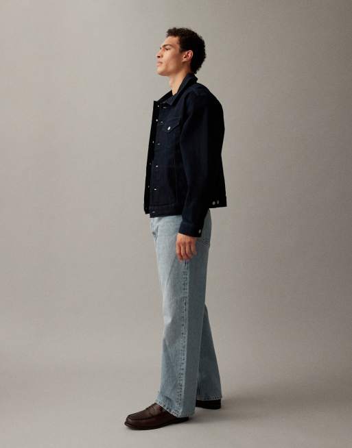 ARKET – Mist – Baggy-Fit-Jeans in staubigem Hellblau mit weitem Bein und niedrigem Bund, 3 von 7
