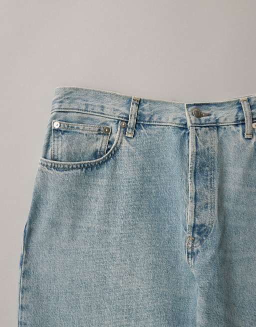 ARKET – Mist – Baggy-Fit-Jeans in staubigem Hellblau mit weitem Bein und niedrigem Bund, 6 von 7