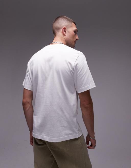 ARKET – Mittelschweres T-Shirt aus Jersey in Weiß, 3 von 4