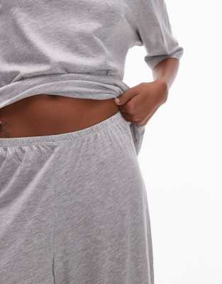 Shop Arket Mix And Match Cotton Pajama Pants In Gray