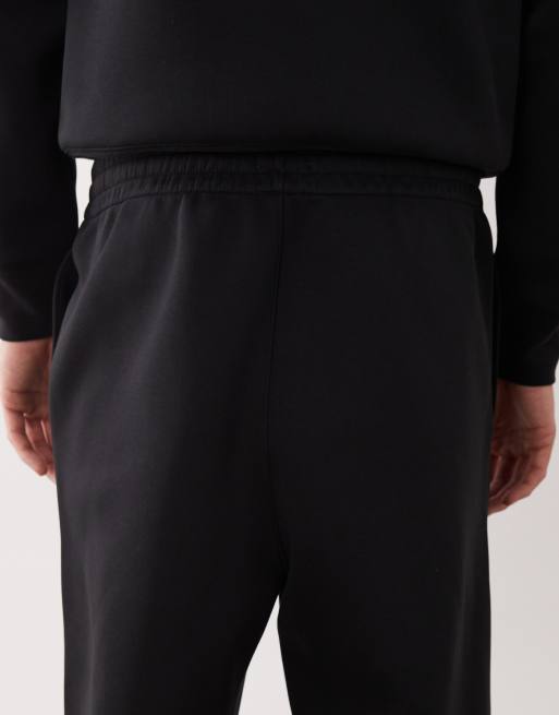 ARKET – Mix and Match – Jogginghose aus neoprenartigem Material in Schwarz mit geradem Bein, 5 von 5