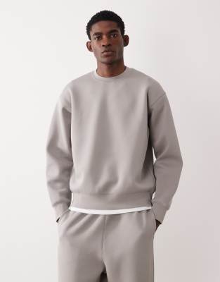 Arket Mix And Match Sweatshirt In Brown