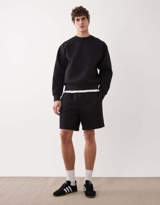 ARKET - Mix og match - Sort sweatshirt i scuba-lignende stof, 2 af 5