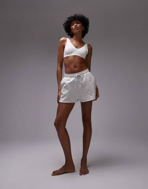 ARKET modal seamless soft bra in white, 3 of 4