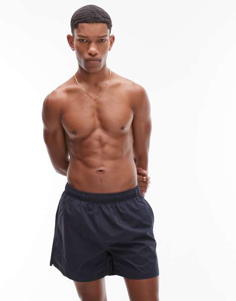 ARKET – Mörkblå badshorts - view 1