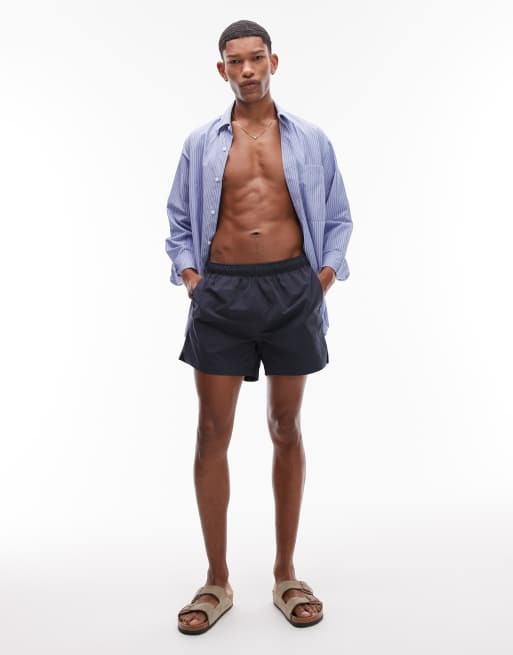 ARKET – Mörkblå badshorts, 3 av 4