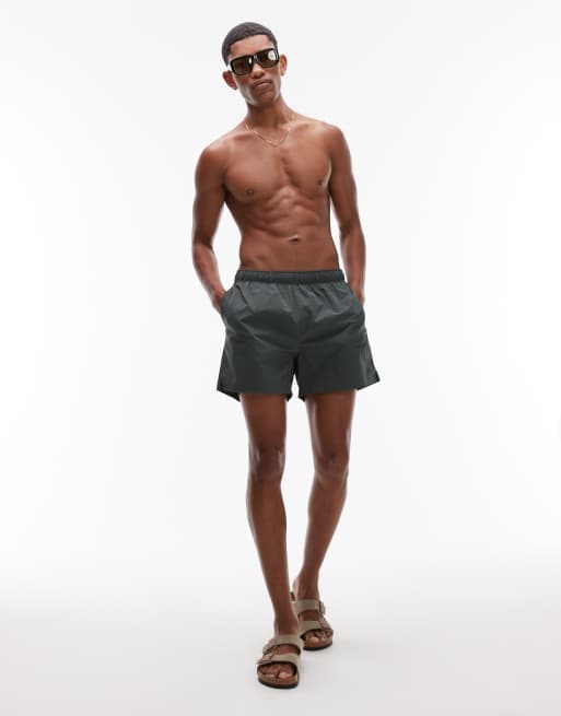 ARKET – Mörkgröna badshorts, 2 av 4
