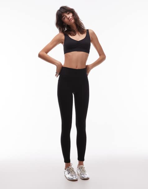 ARKET - Naadloze co-ord set in zwart - view 1