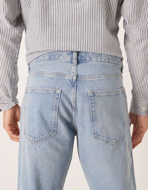 ARKET - Ocean - Jean droit ample - Bleu clair délavé, 4 de 5