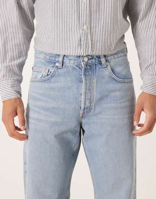 ARKET - Ocean - Jean droit ample - Bleu clair délavé, 5 de 5