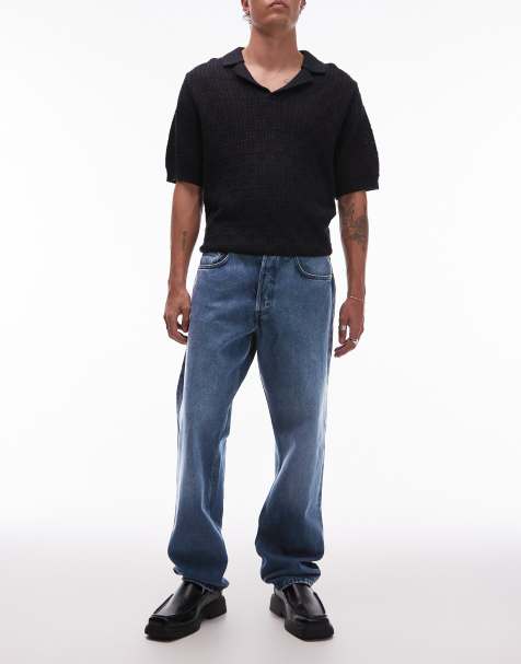 ARKET - Ocean - Jeans dritti ampi blu medio slavato - view 1