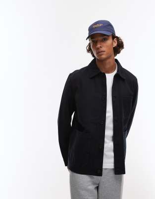 ARKET OVERDYED TWILL SHACKET 