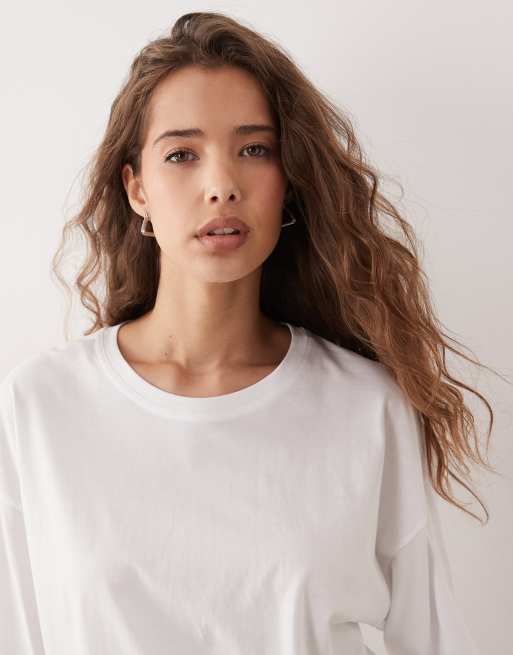 ARKET – Oversize-T-Shirt in Weiß, 3 von 4