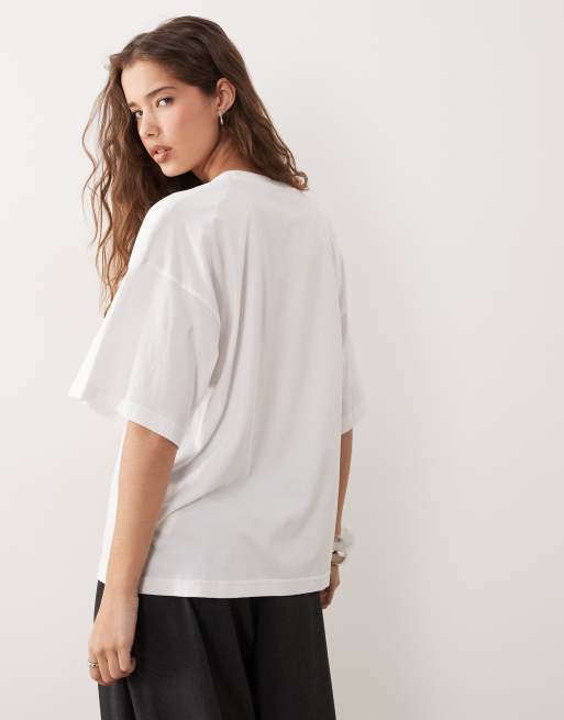 ARKET – Oversize-T-Shirt in Weiß, 4 von 4